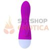 Vibrador con masajeador de clitoris y carga usb